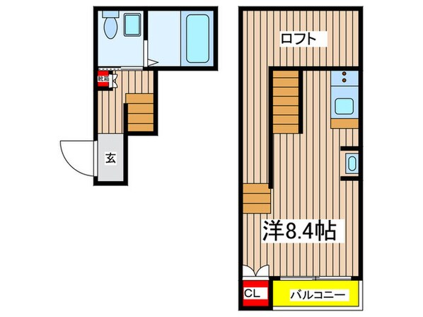 Fleuve Bの物件間取画像